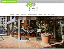 Tablet Screenshot of kachidelicafe.com